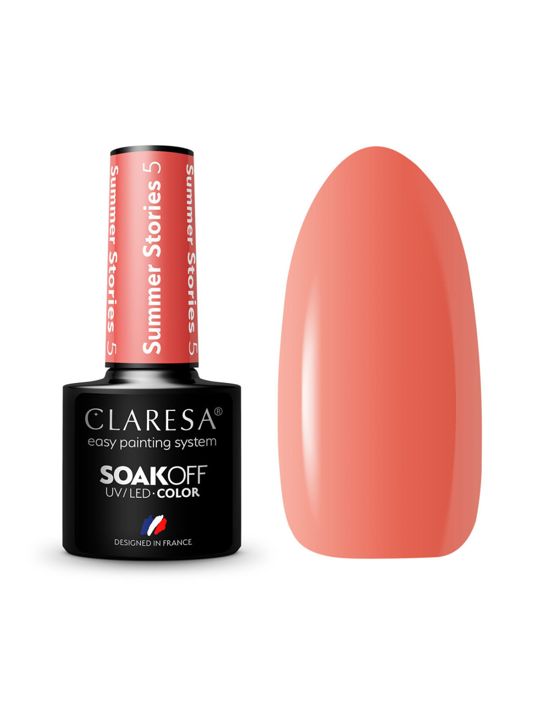 CLARESA vernis hybride SUMMER STORIES 5 -5g 