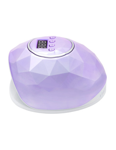 Shiny 86W UV LED lamp pearly purple