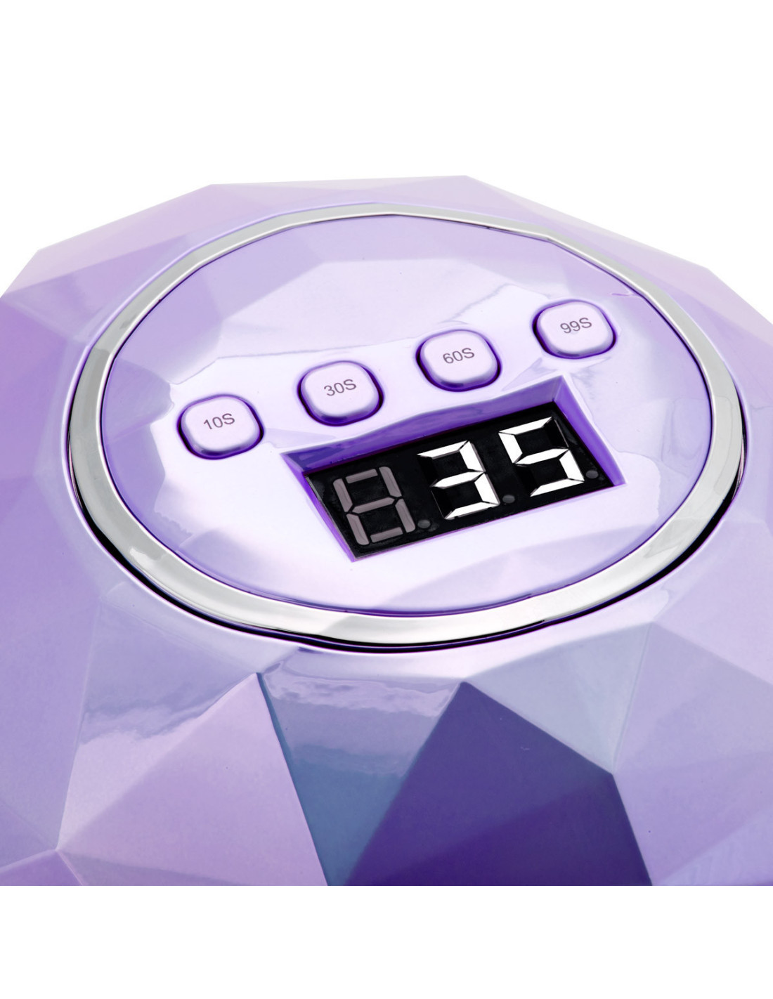 Shiny 86W UV LED lamp pearly purple