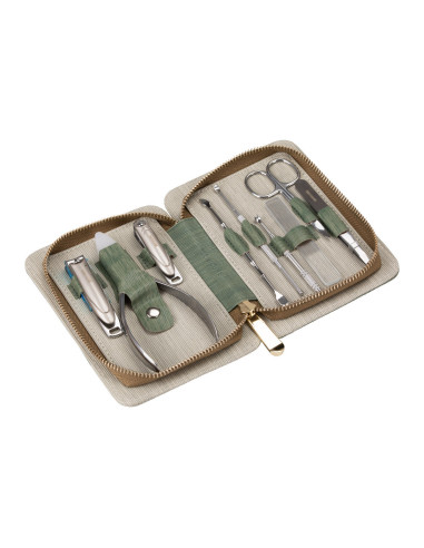 DeLux 9-piece manicure and pedicure set