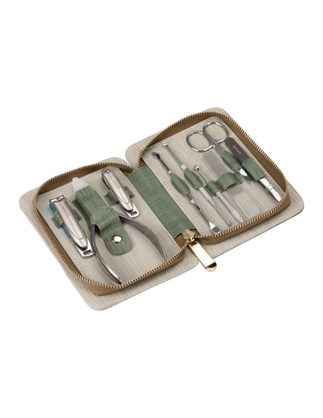 DeLux 9-piece manicure and pedicure set