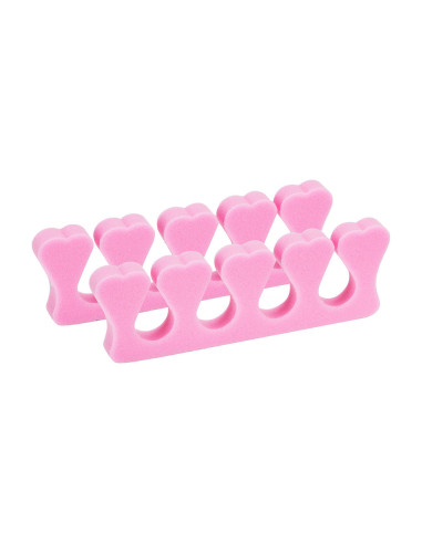 100pcs Pink Pedicure Foam Separators