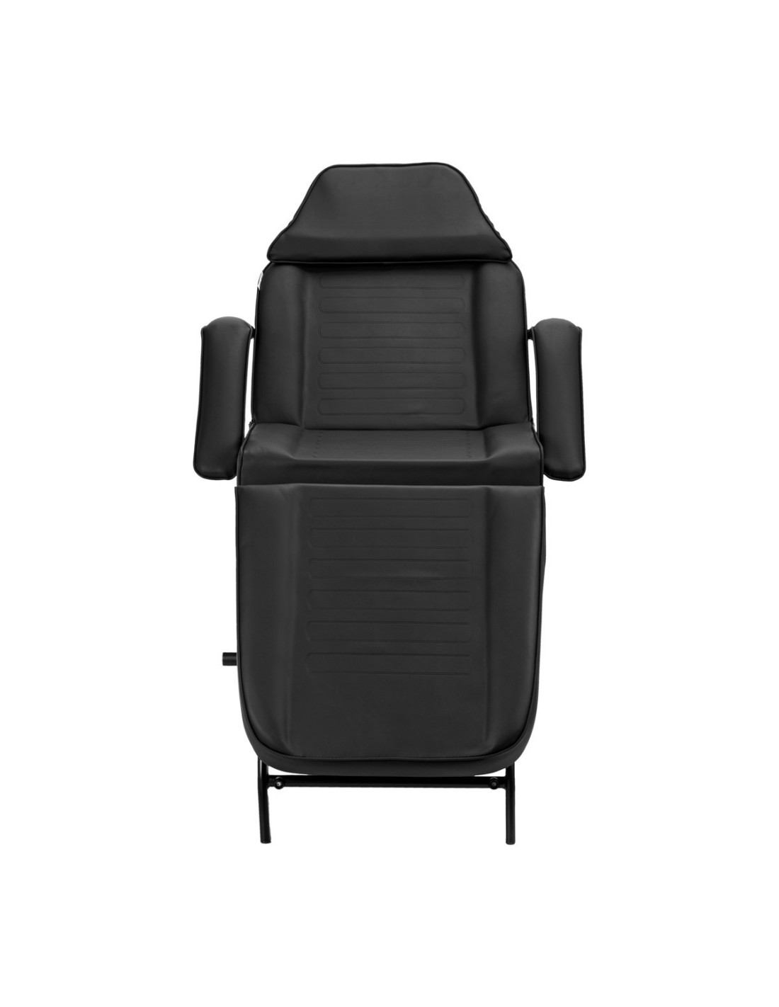 Sillón cosmético 557A con cubetas negro