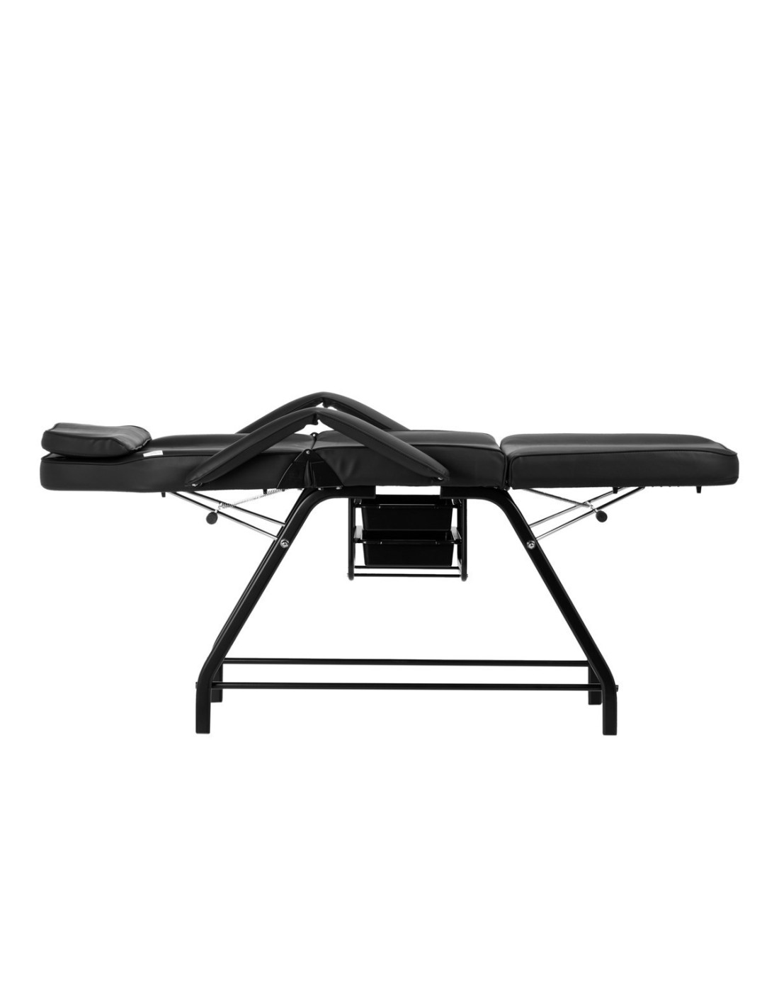 Fauteuil cosmétique 557A avec cuvettes noir 