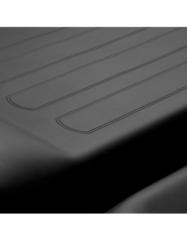 Sillón cosmético 557A con cubetas negro