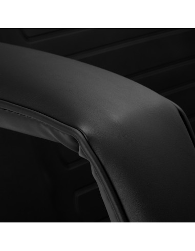 Sillón cosmético 557A con cubetas negro