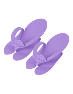 Tongs jetables en mousse, 10 paires, mélange de couleurs
