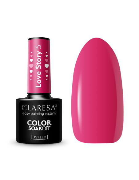 CLARESA Hybrid-Nagellack LOVE STORY 5 - 5g 