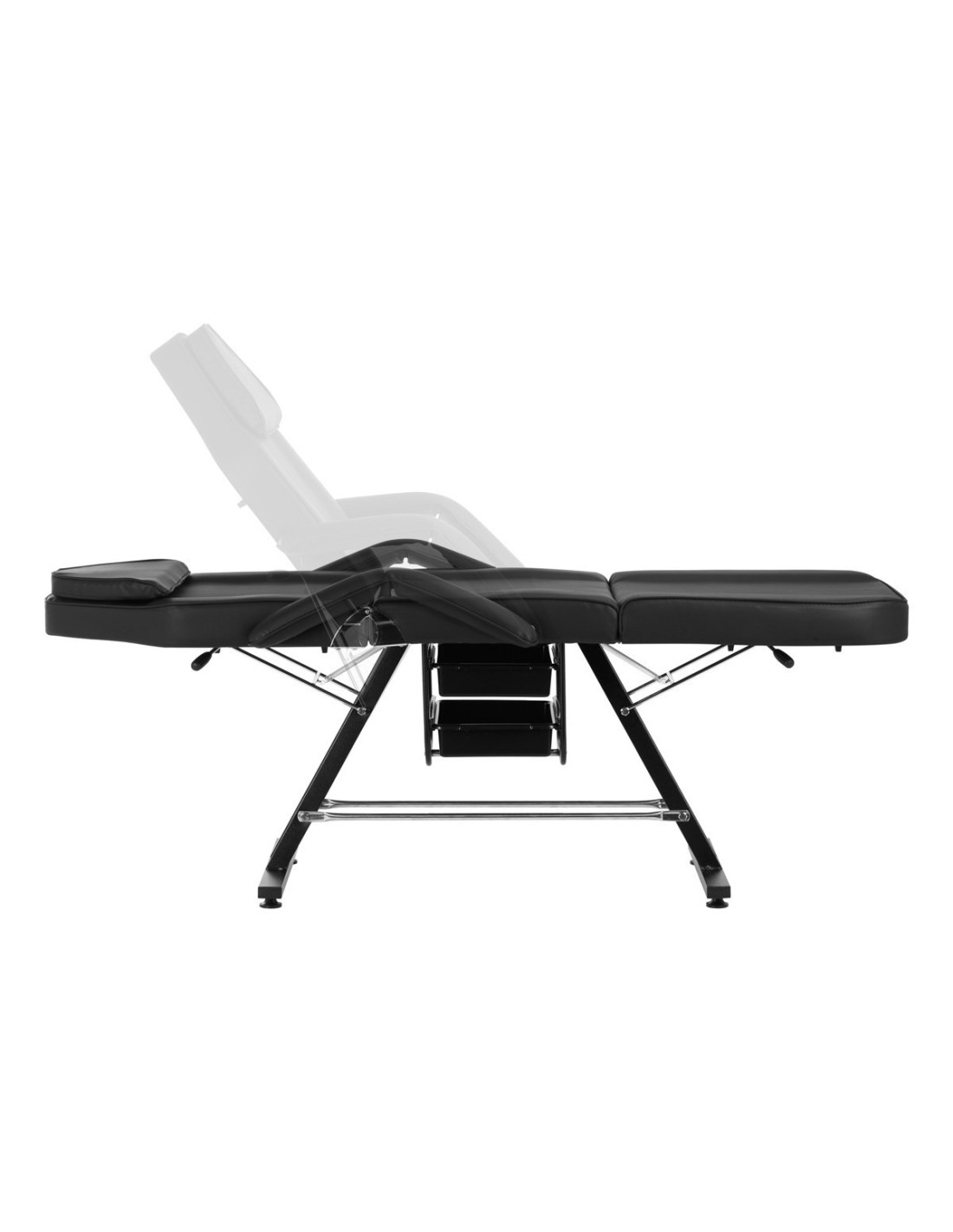 Sillón cosmético Sillon con cubetas negro