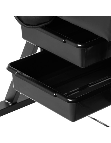 Fauteuil cosmétique Sillon avec cuvettes noir 