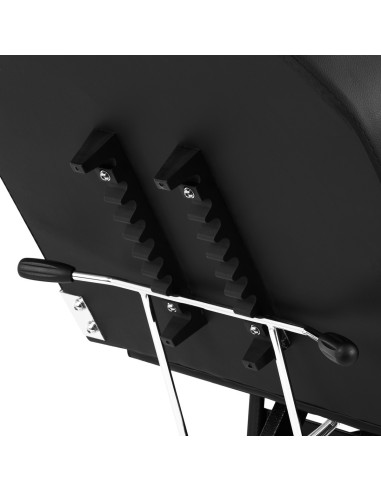 Sillon Kosmetikstuhl mit schwarzen Toilettenschüsseln