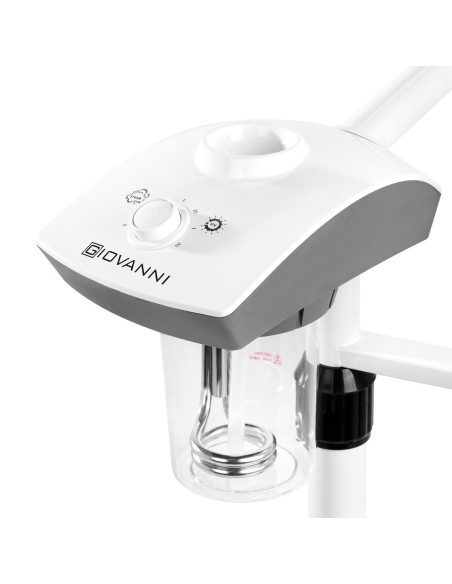 Lámpara jarrón con lupa Giovanni D-21 blanco