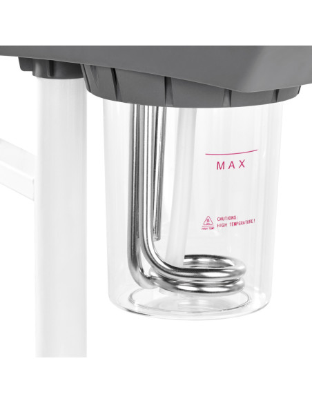 Giovanni vase with magnifying lamp D-21 white