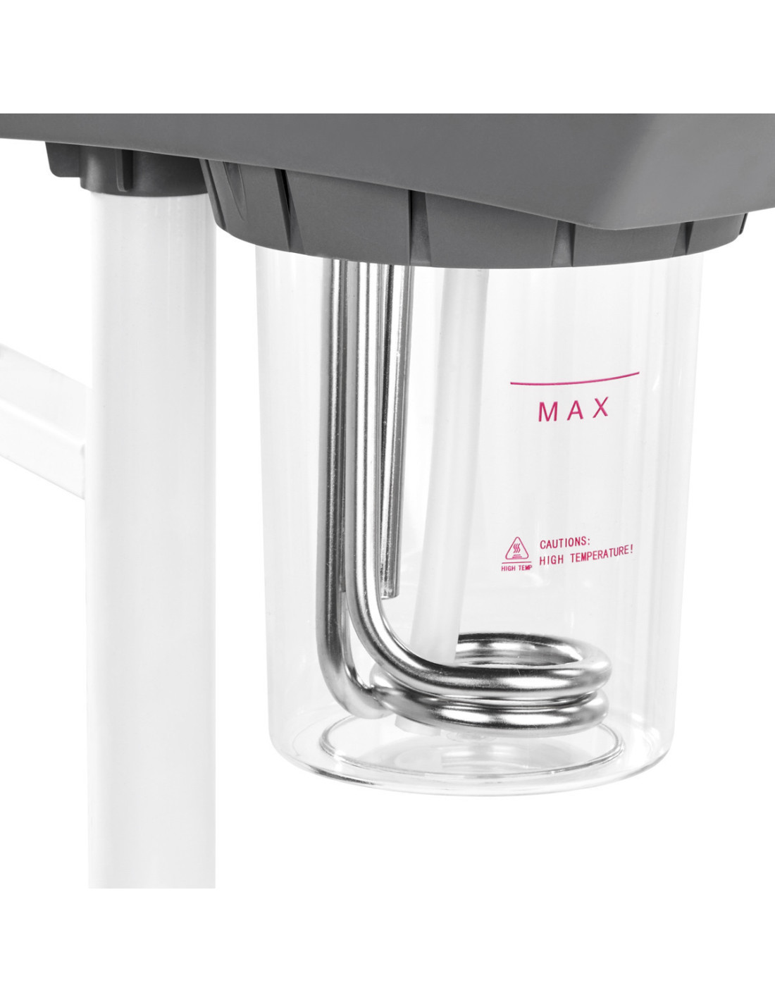 Vase Giovanni avec lampe loupe D-21 blanc 