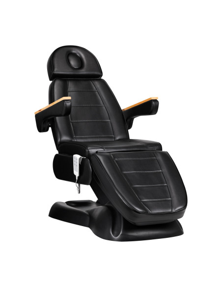 Cadeira cosmética elétrica SILLON Lux 273b 3 motores preto 