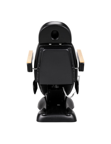 Cadeira cosmética elétrica SILLON Lux 273b 3 motores preto 