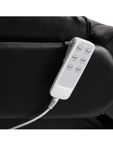 Fotel kosmetyczny elektryczny SILLON Lux 273b 3 silniki czarny 