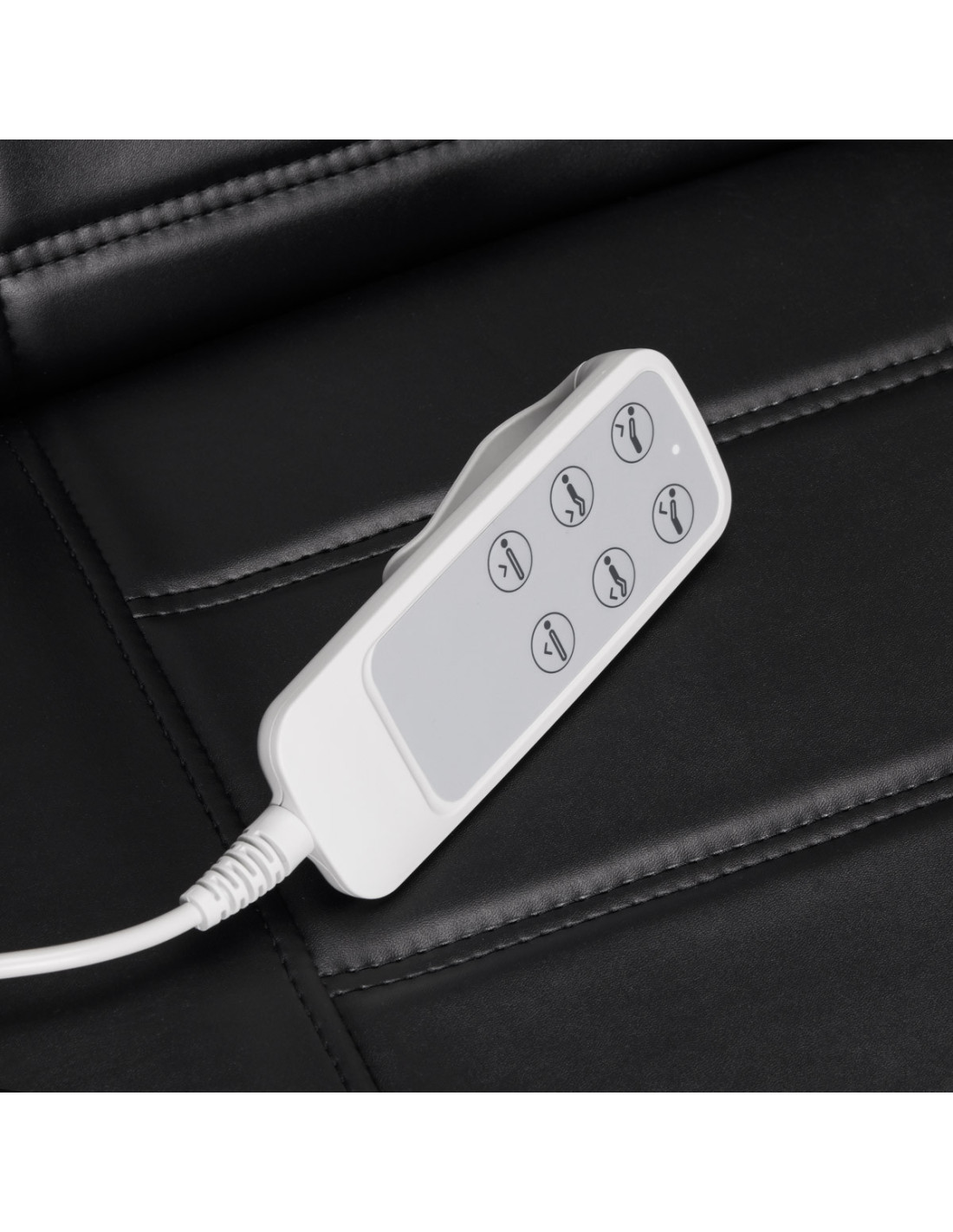 Sillón de cosmética eléctrico SILLON Lux 273b 3 motores negro 