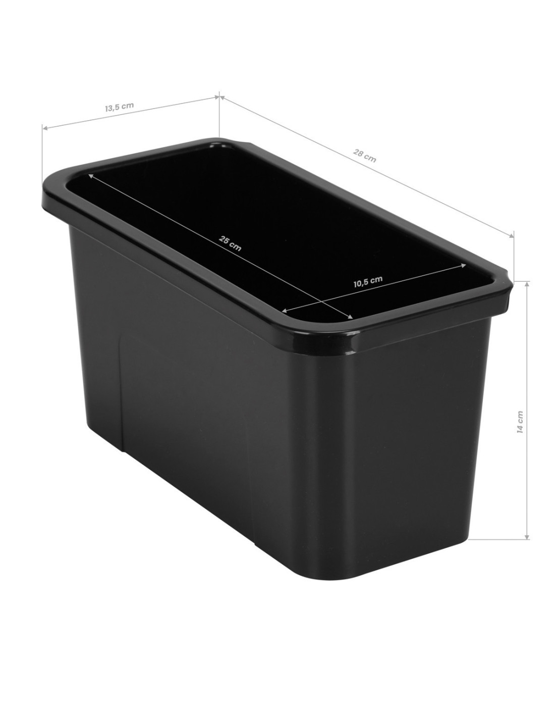 Gabbiano ayudante de peluquero 68A negro 