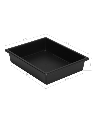 Gabbiano 68B schwarzer Friseurassistent