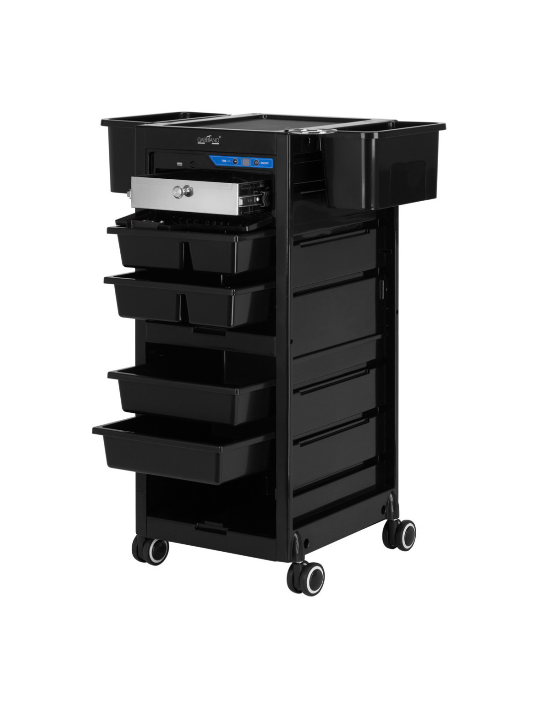 Aide-coiffeur Gabbiano avec stérilisateur UV 68UV noir 