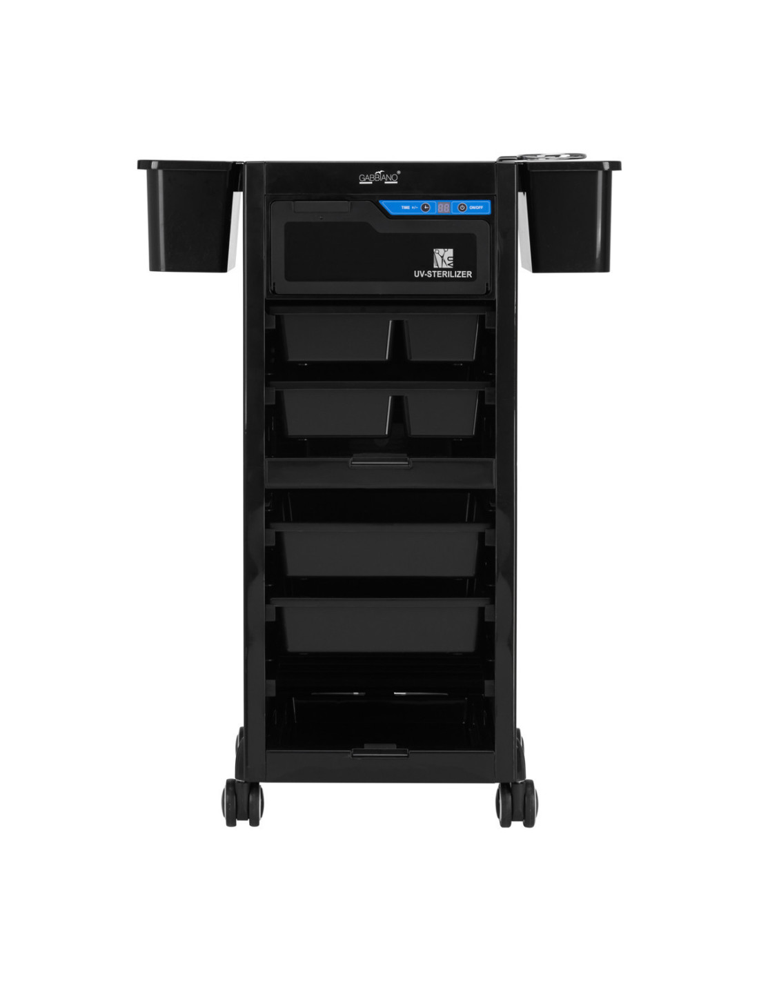 Aide-coiffeur Gabbiano avec stérilisateur UV 68UV noir 