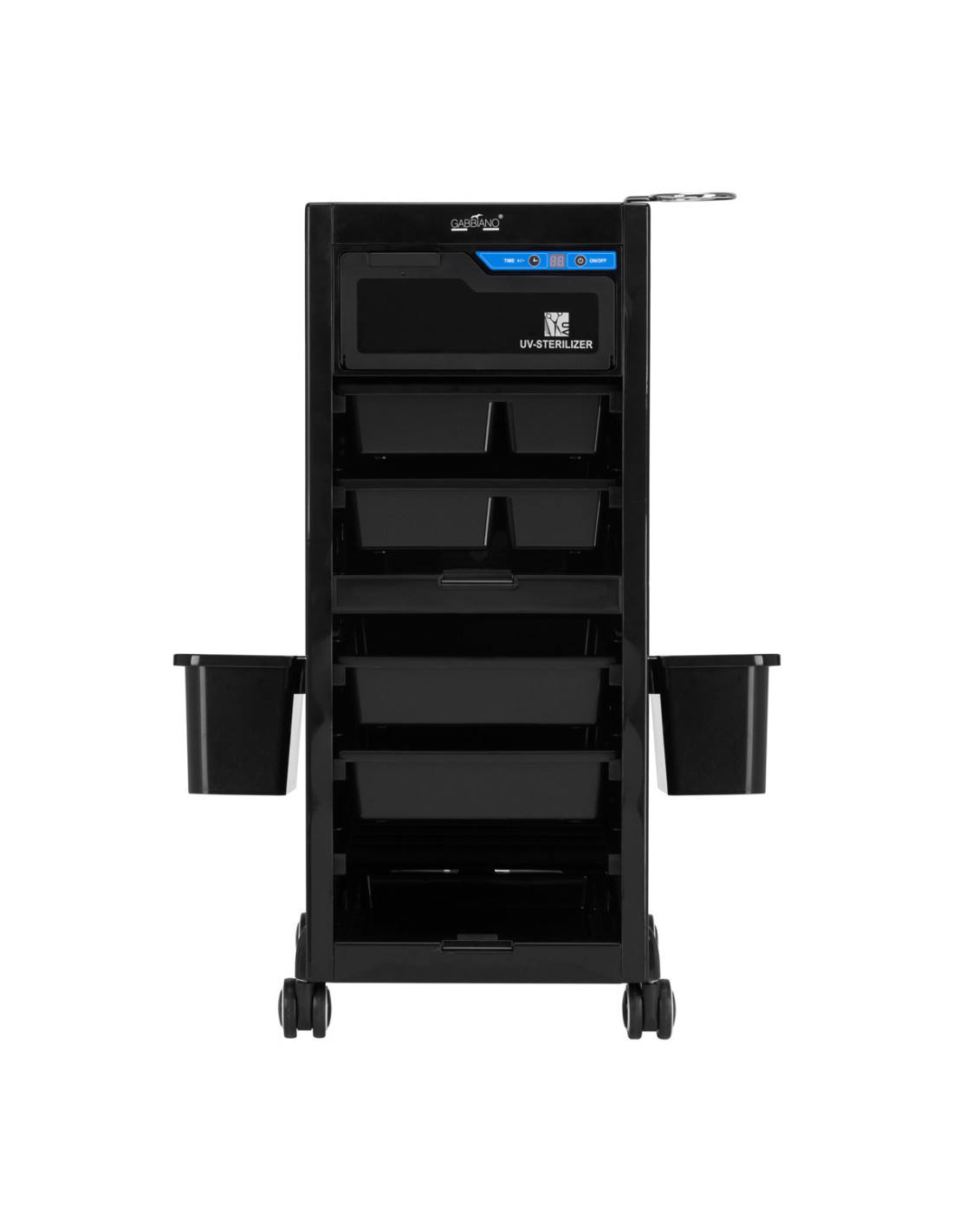 Aide-coiffeur Gabbiano avec stérilisateur UV 68UV noir 