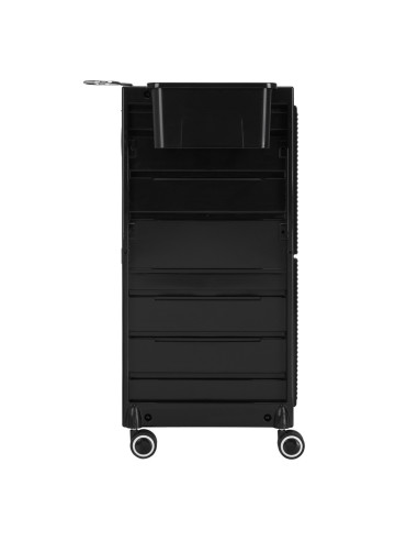 Gabbiano ayudante de peluquero con esterilizador UV 68UV negro 