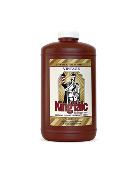 Talco Barbicide King Talco para Couro Vintage 200g