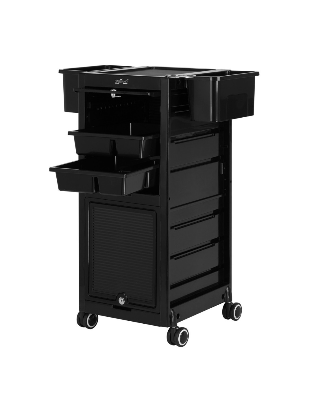 Gabbiano ayudante de peluquero 68C negro