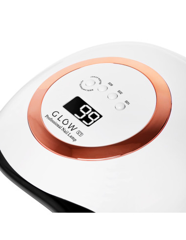 Lampa UV LED Glow V1 168W złota 