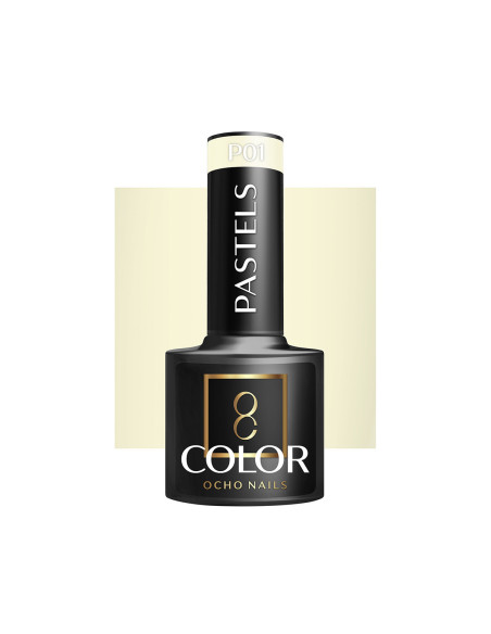 OCHO NAILS Pastels P01 vernis à ongles hybride -5 g 