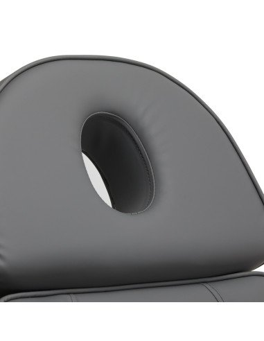 SILLON Lux elektrische cosmetische stoel 3 grijze motoren, grijze basis 