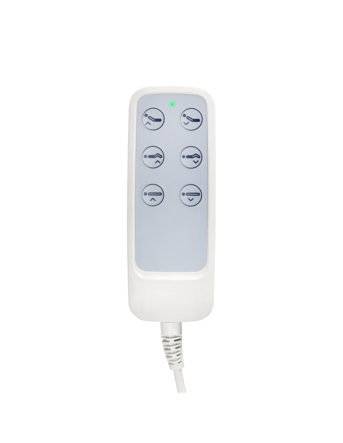 Krzesło kosmetyczne elektryczne SILLON Lux 3 szare silniki, szara podstawa 