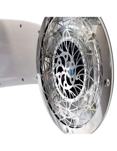 Climazon infra quartz helm op grijze standaard 