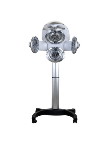 Climazon casque infra quartz sur pied gris 