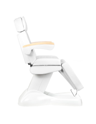Fauteuil de beauté électrique lux blanc chauffé 
