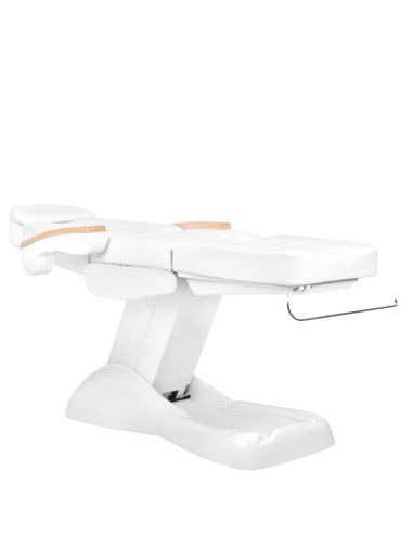 Sillón de belleza eléctrico Lux blanco calefactado