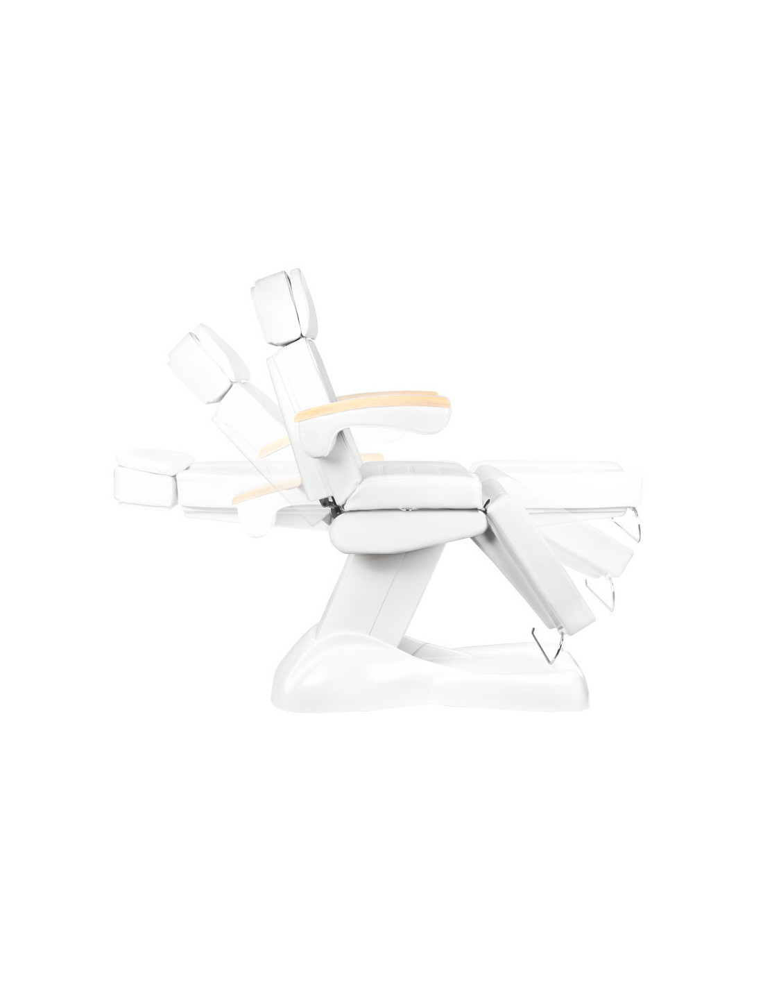 Sillón de belleza eléctrico Lux blanco calefactado