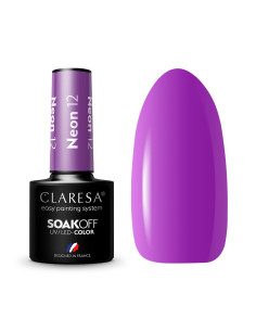 Claresa semi-permanent nail polish neon 12 -5g