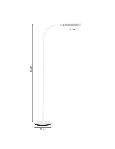 Lámpara de tratamiento Glow 6019 en un soporte