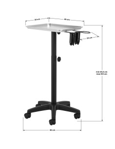  Chariot -coiffeur gabbiano l-121b