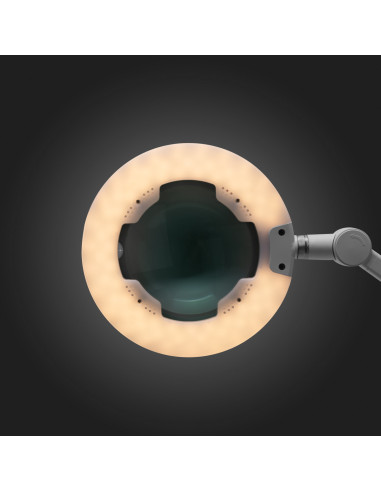 Glow 8021 LED-Lupenleuchte für Tischplatte, Lichtfarbe