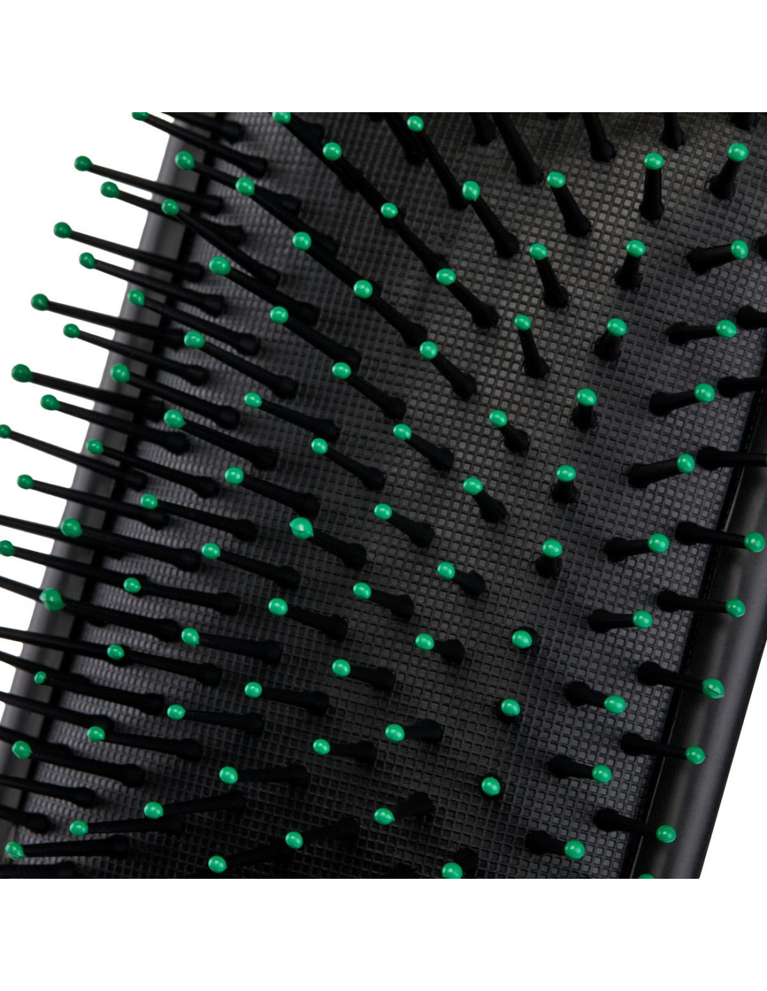 Schwarze pneumatische Haarbürste