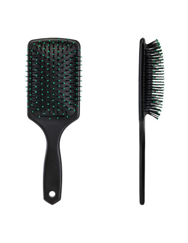 Schwarze pneumatische Haarbürste