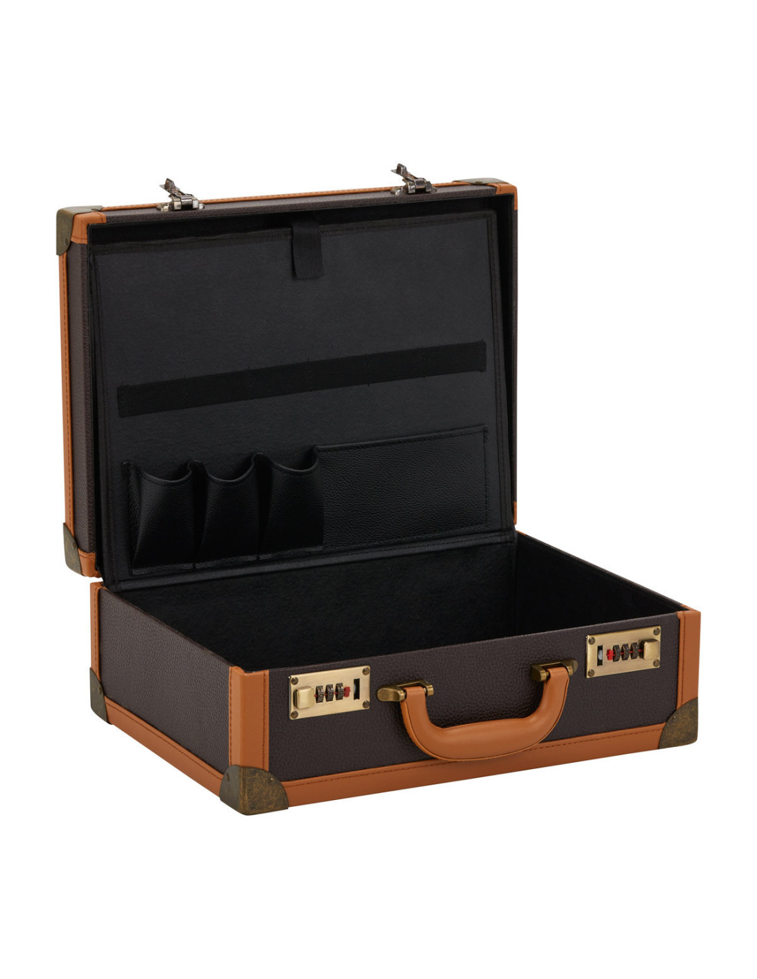 Brown hairdressing case