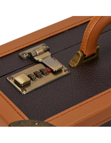 Brown hairdressing case