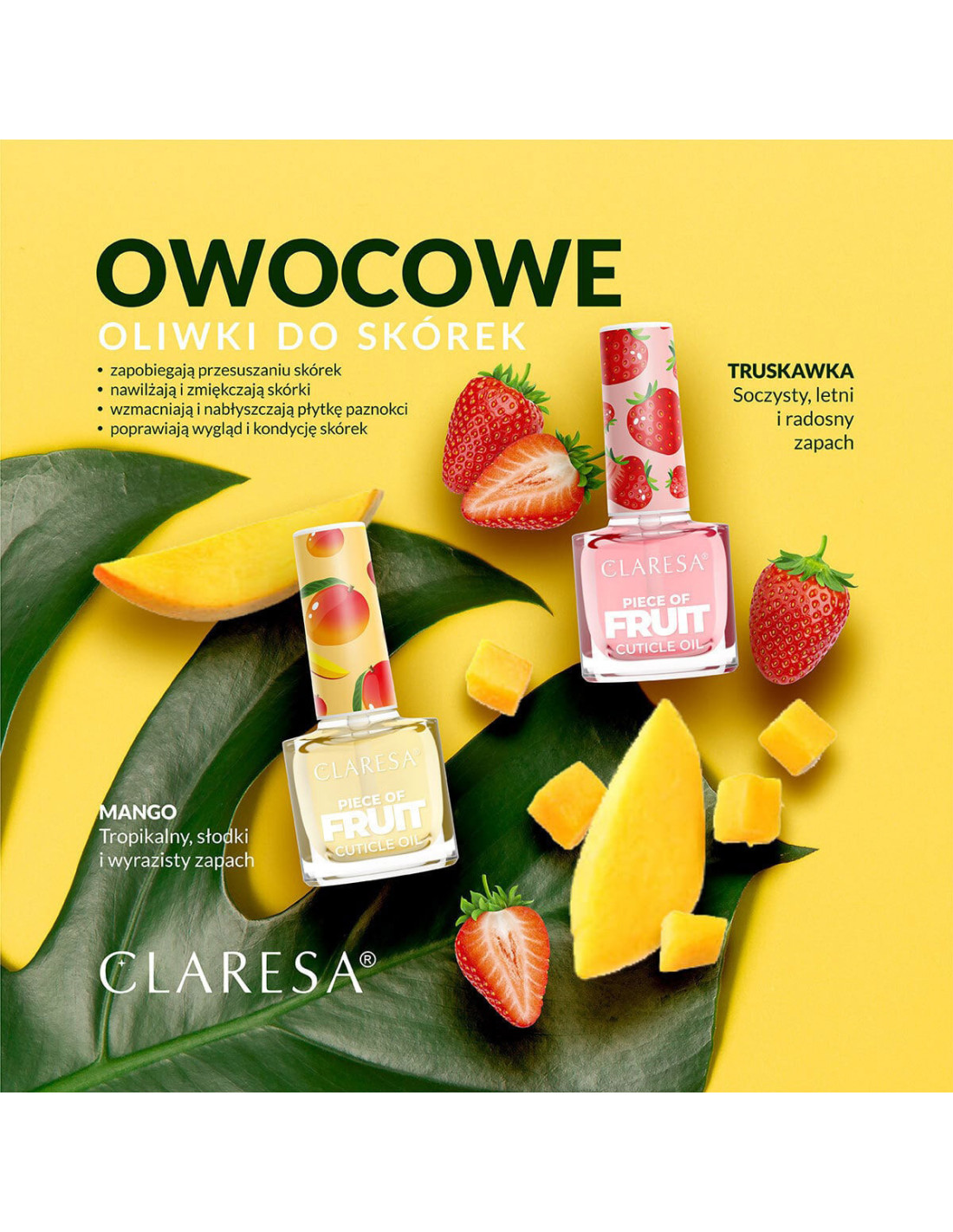 CLARESA oliwka STRAWBERRY 5 g  