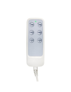 Sillon Lux 273b Elektrischer Kosmetikstuhl, 3 Motoren, Grau