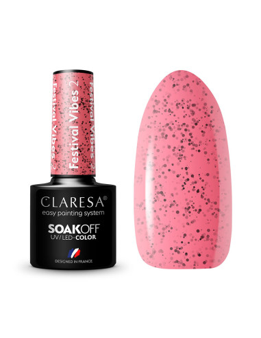 CLARESA Festival Vibes 2 Hybrid Nail Polish -5g